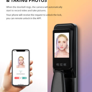 TRENDYLOCK X14 SMARTLOCK FACE RECOGNATION and CAMERA Smart Door Lock
