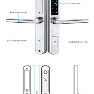 TRENDYLOCK H900 One Way â€“ Smart and Secure Digital Door Lock