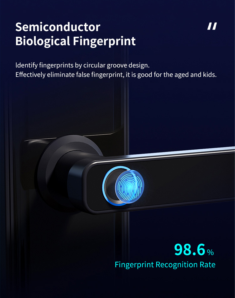 TRENDYLOCK X8 FINGERPRINT, CARD, PASSWORD, KEY & TUYA APP - Image 7