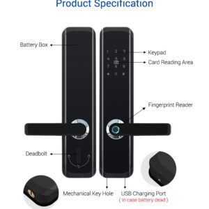 TRENDYLOCK X9 â€“ Advanced 8 battery