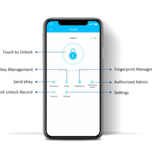 SMARTLOCK Trendy Lock Intelligent Padlock Medium