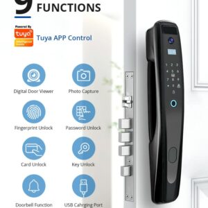 TRENDYLOCK X12 SMARTLOCK - Tuya App, Password, Fingerprint, Card, Key